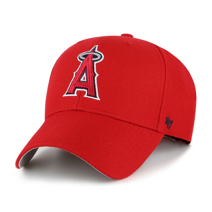 Topi Original 47 Brand MVP Los Angeles Angels - Red