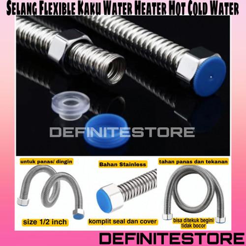 Selang Flexible 1/2inch Selang Flexible Kaku Selang Air Fleksibel Selang Water Heater Air Panas TU2T