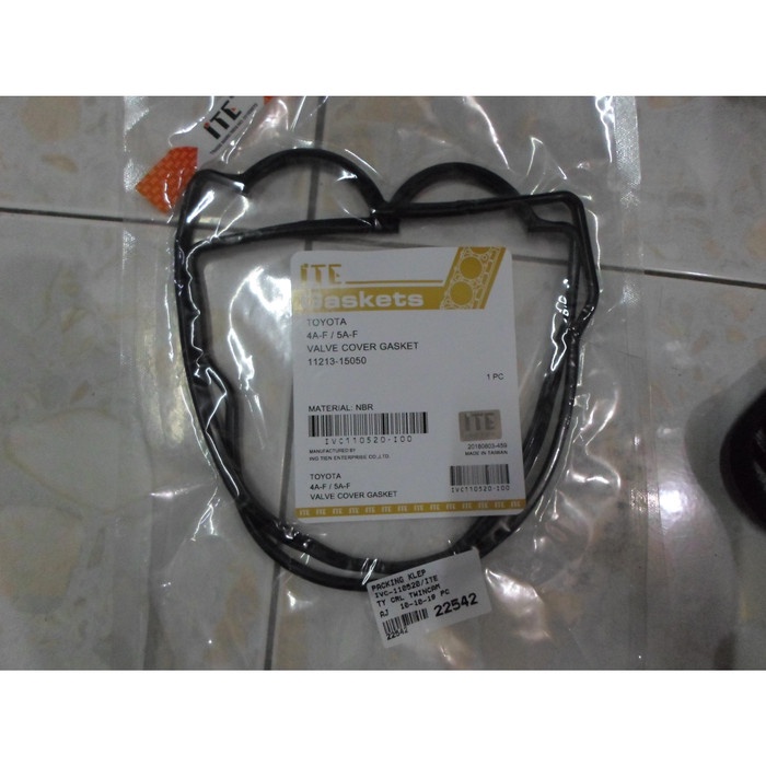SPAREPART OTOMOTIF- Packing Klep/ Tutup Klep Toyota Corolla Twincam AE-92 ITE -KOMPONEN AKSESORIS