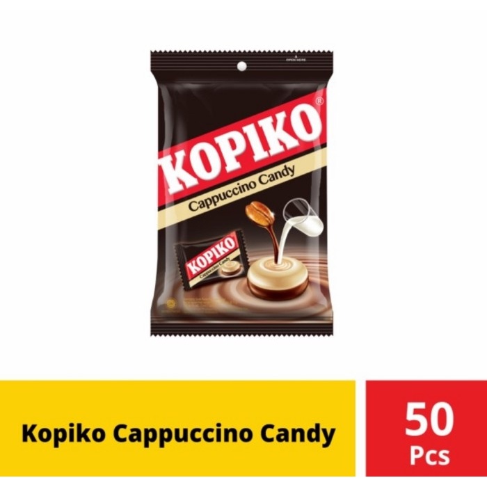 

KOPIKO candy coffee Permen Kopiko Candy Capuccino 150 gr isi 50 permen