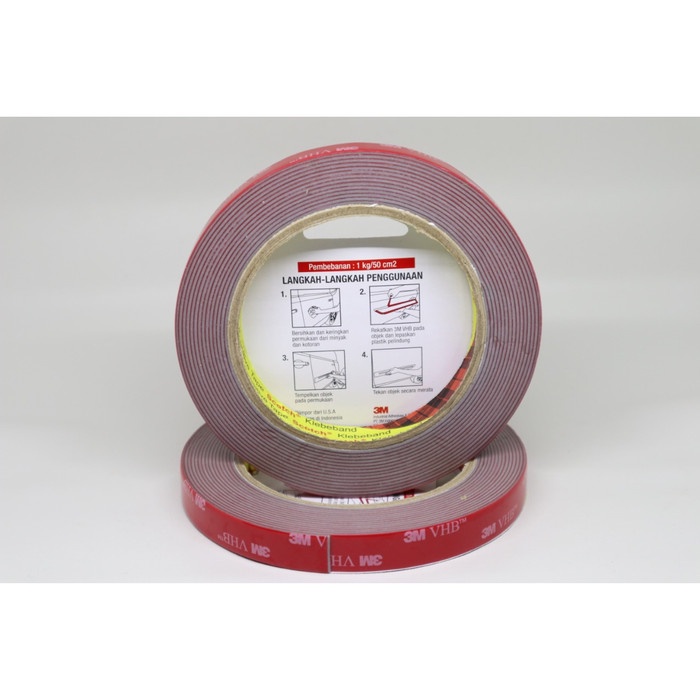 

Double Tape 3M VHB 12 mm x 4,5 m / DOUBLE FOAM TAPE