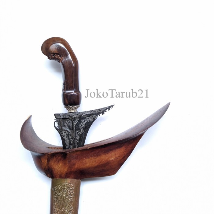Keris Jangkung sepuh mataram pamor hujan mas murah