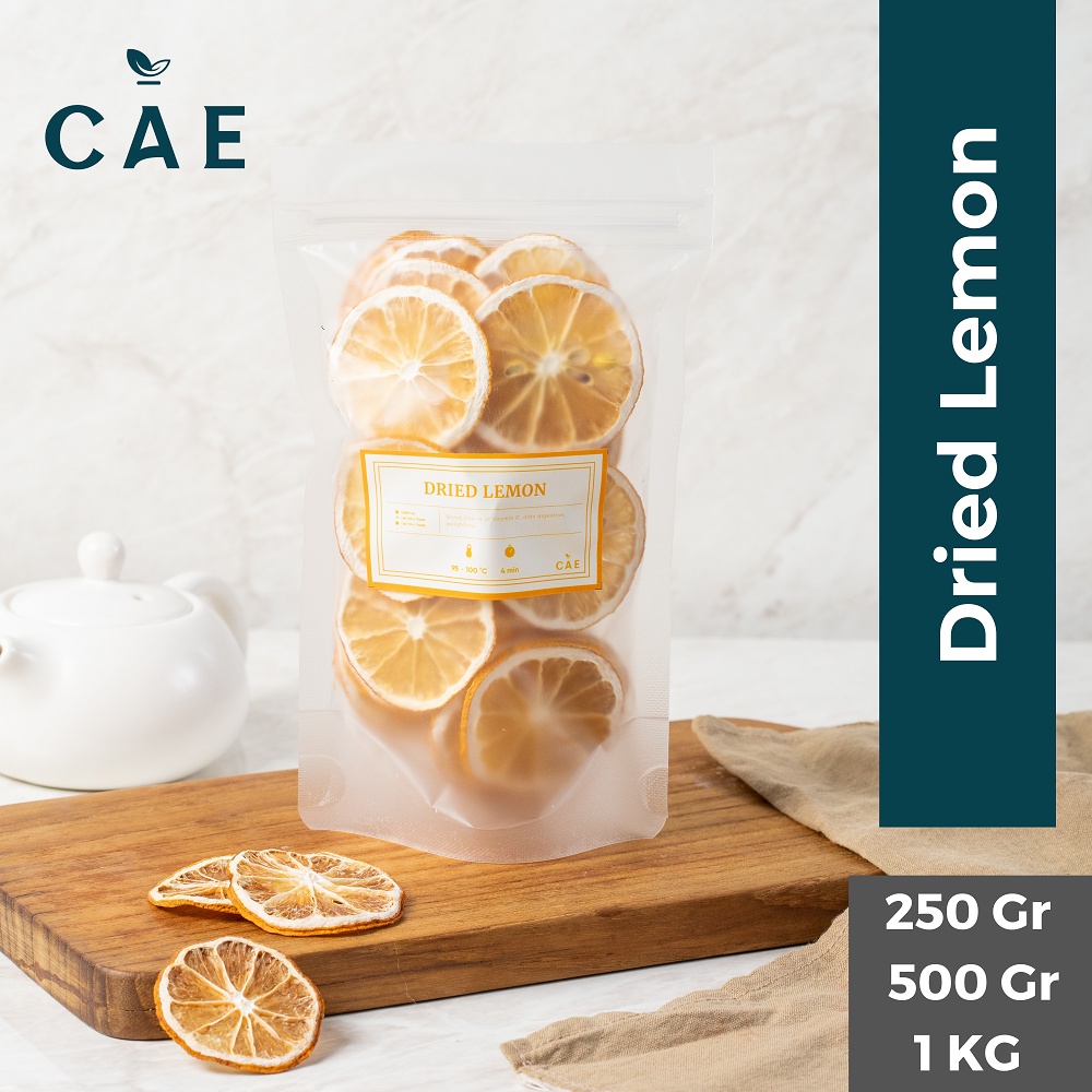 

Dried Lemon Slice Kering Iris Jeruk Buah Tea Tisane Premium 250 - 1 KG