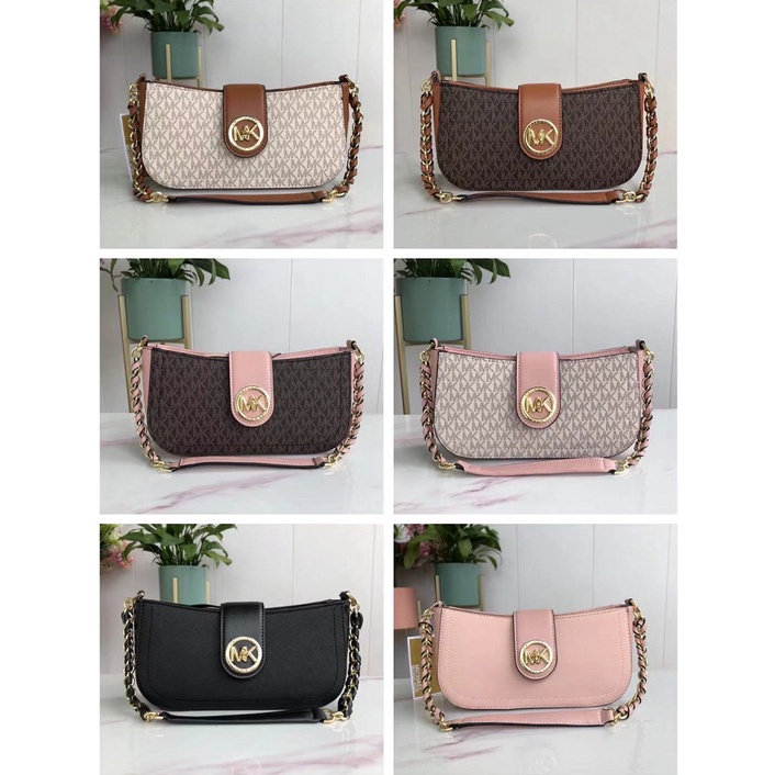 Ori MK women's bag CARMEN series underarm bag leather shoulder bag