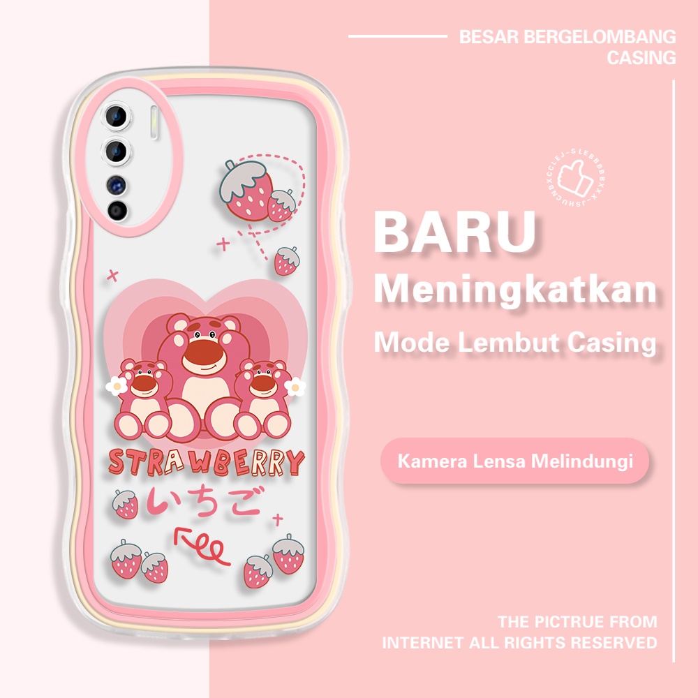 Casing Hp Untuk OPPO Reno 3 A91 Phone Case Soft Handphone Happy Lotso Softcase Silikon Kesing Cassin