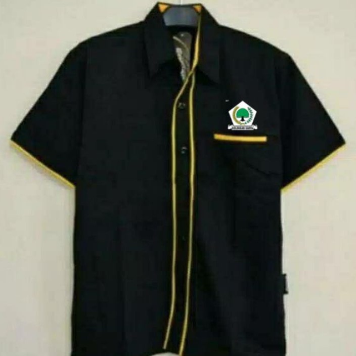 Terbaru BIG size kemeja partai Golkar baju partai Golkar seragam partai Golkar kemeja Golkar baju Go
