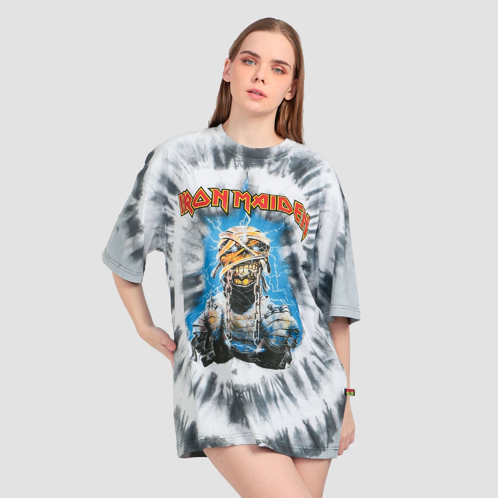 Tshirt Oversize Tiedye Iron Maiden Mc.F Supply co