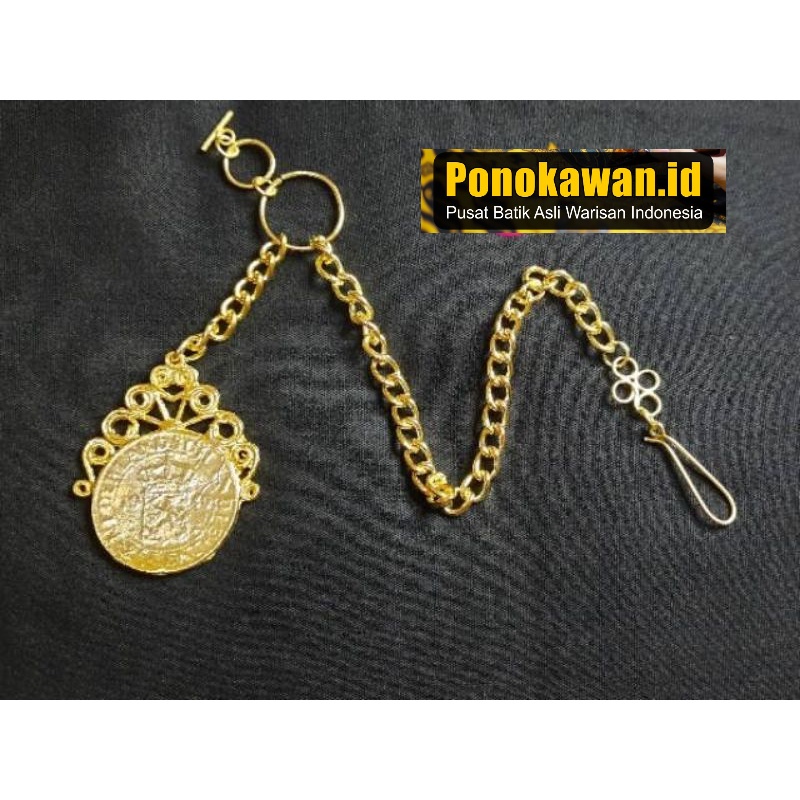 Bros Aksesoris Beskap Benggol Koin Pakaian Jawa Pria