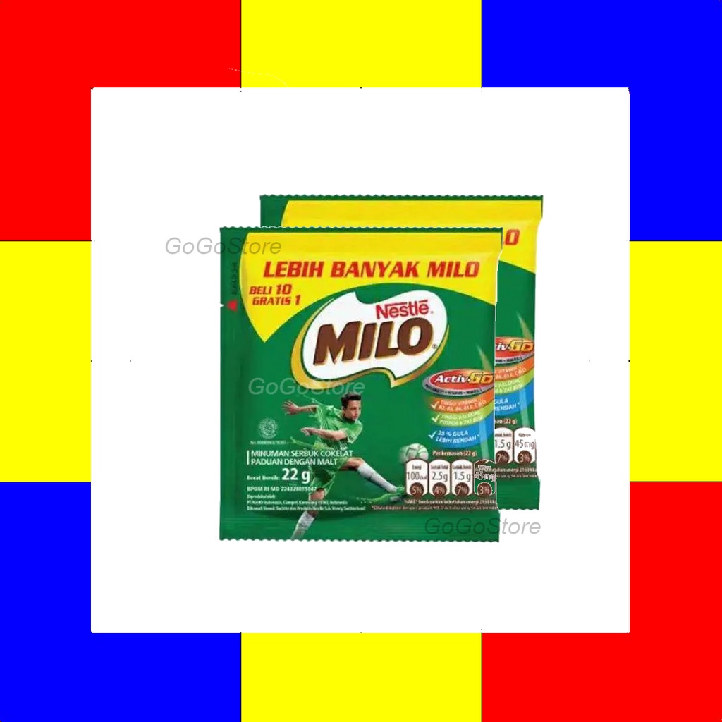 

2 Sachet SUSU MILO 22 gram [GOGO]