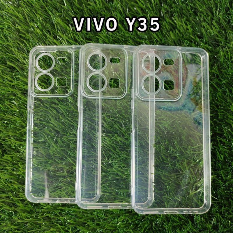 Soft Case Bening ViVo Y35 Case Clear Bening Transparan