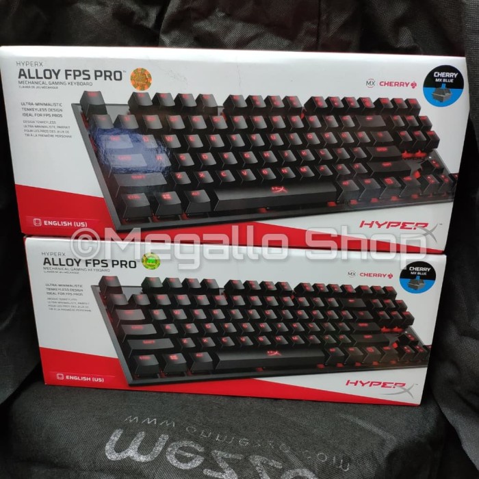 HyperX Alloy FPS PRO TKL Mechanical Gaming Keyboard. - Biru