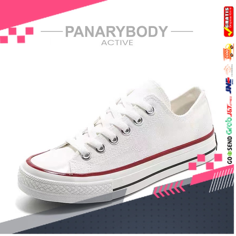 UKURAN SIZE 37 38 39 40 41 42 43 44 45 /LURAD Sepatu Wanita Sneakers Kanvas Classic 18013 Sepatu Sne