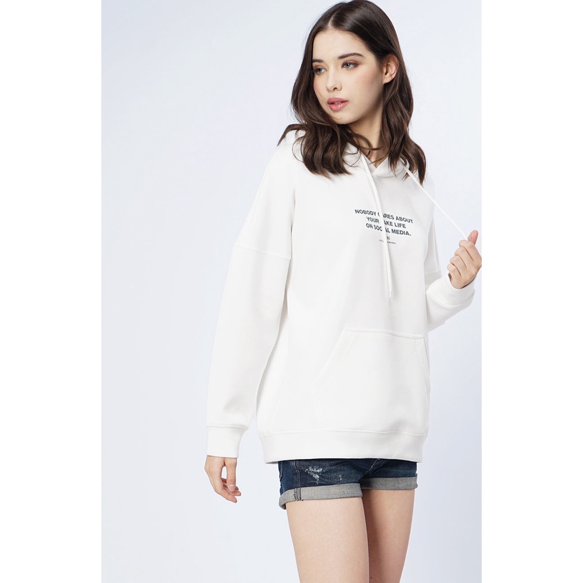 Logo Jeans - Sweater Hoodie Wanita Irish 34408L8OW