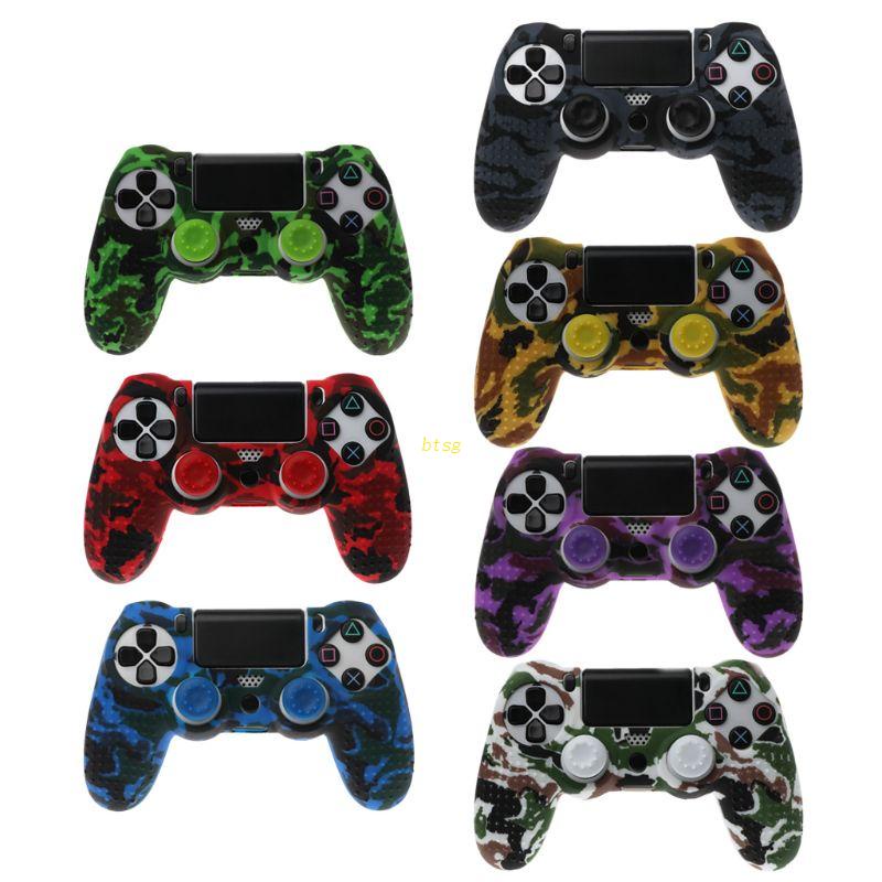 Btsg Camo Silikon Untuk Case Pelindung Penutup Kulit Untuk4+Thumb Grips Cap