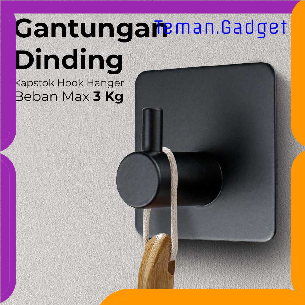 TG - ART Gantungan Dinding Kapstok Hook Hanger Stainless Steel - H011A