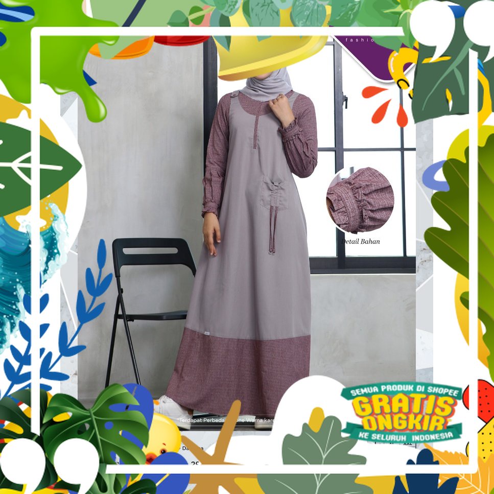 AYUMI 265 LAVENDER GREY BAHAN VALDENA + DALGONA HARGA: SML: 294.900 XLXXL: 304.900 AYUMI 265 NAVY BU