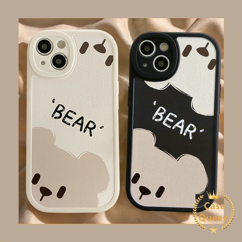 Case Pasangan Beruang Lucu Vivo Y36 Y17 Y22 Y16 Y11 Y02 Y22s Y12i Y21s Y15A Y33s Y31 V25 Y21 Y15 Y30 Y20 Y12 Y35 Y15s Y02s Y51 V23E V25E V23 Y20i Y91C Y20s Y22s Y21A Y91 Soft Tpu Cover