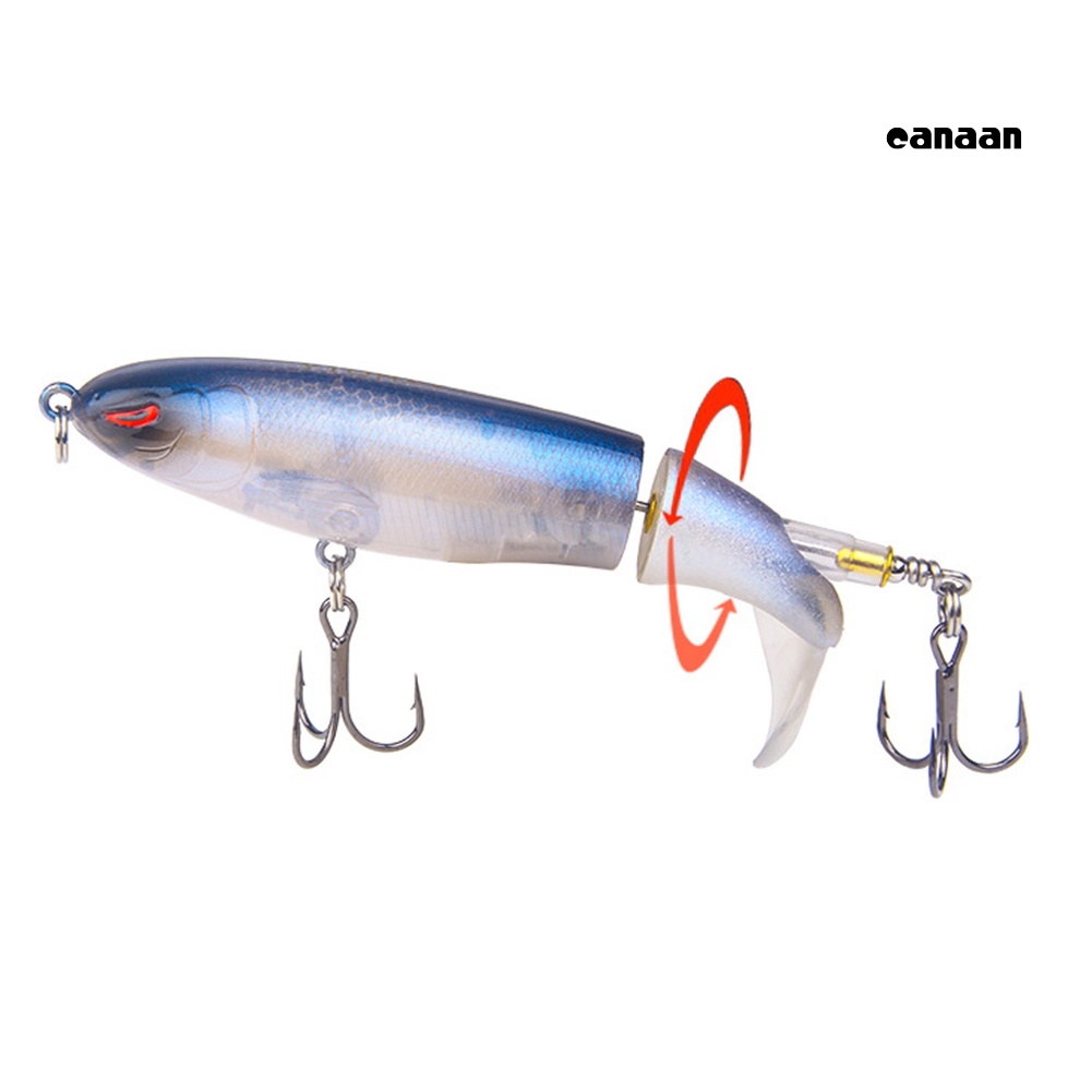 Cnn-10cm Outdoor Rotating Tail Floating Hard Umpan Pancing Lures Tackle Kait Tajam