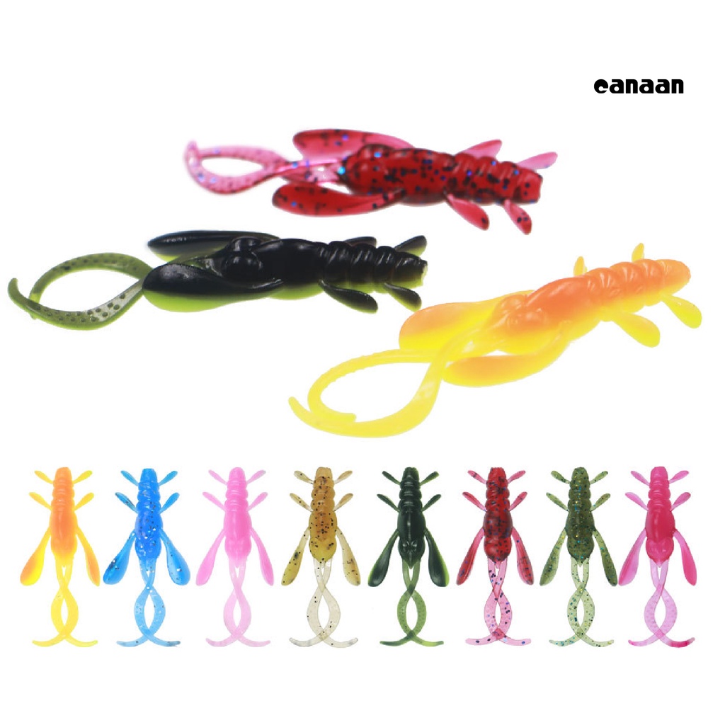 Cnn-5pcs/set 5cm Umpan Ikan Palsu Lembut Buatan Lure Bionic Memancing Aksesoris