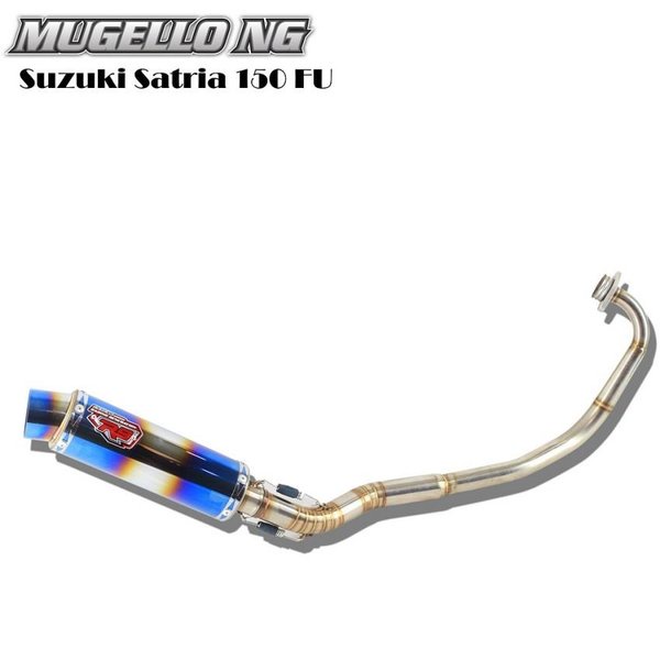 KNALPOT RACING R9 ORIGINAL 100% MUGELLO NG SATRIA F150 FU BARONG