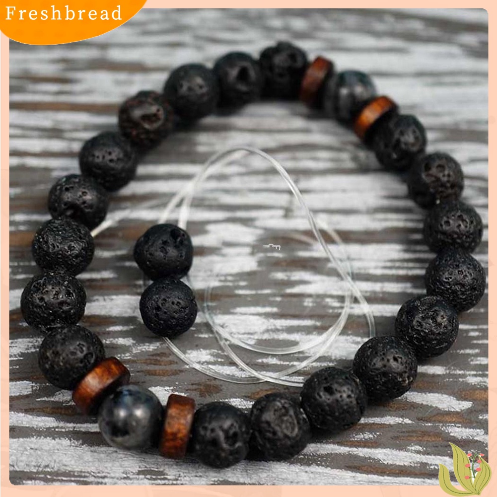 &lt; Freshbread &gt; Fashion Wanita Pria Batu Manik-Manik Strand Gelang Bangle Perhiasan Wrist Decor