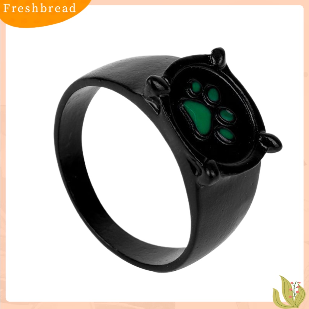 &lt; Freshbread &gt; Cincin Unisex Cosplay Anime Cats Dog Anime Paw Ring Aksesori Fashion Untuk Hadiah