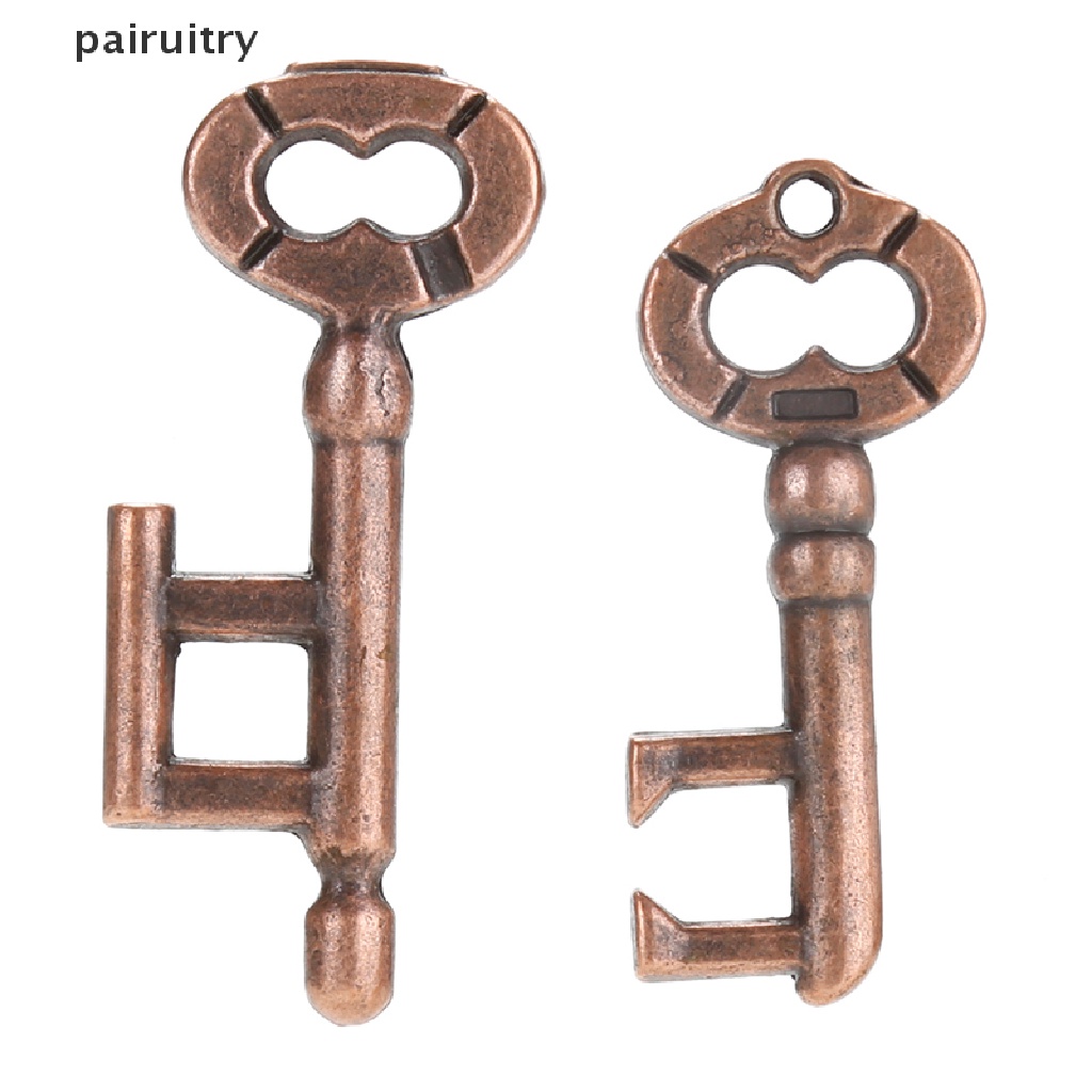 Prt 1pcs Alloy Kunci Ring Puzzle Otak Tester Tes IQ Anak Dewasa Mainan Cerdas PRT