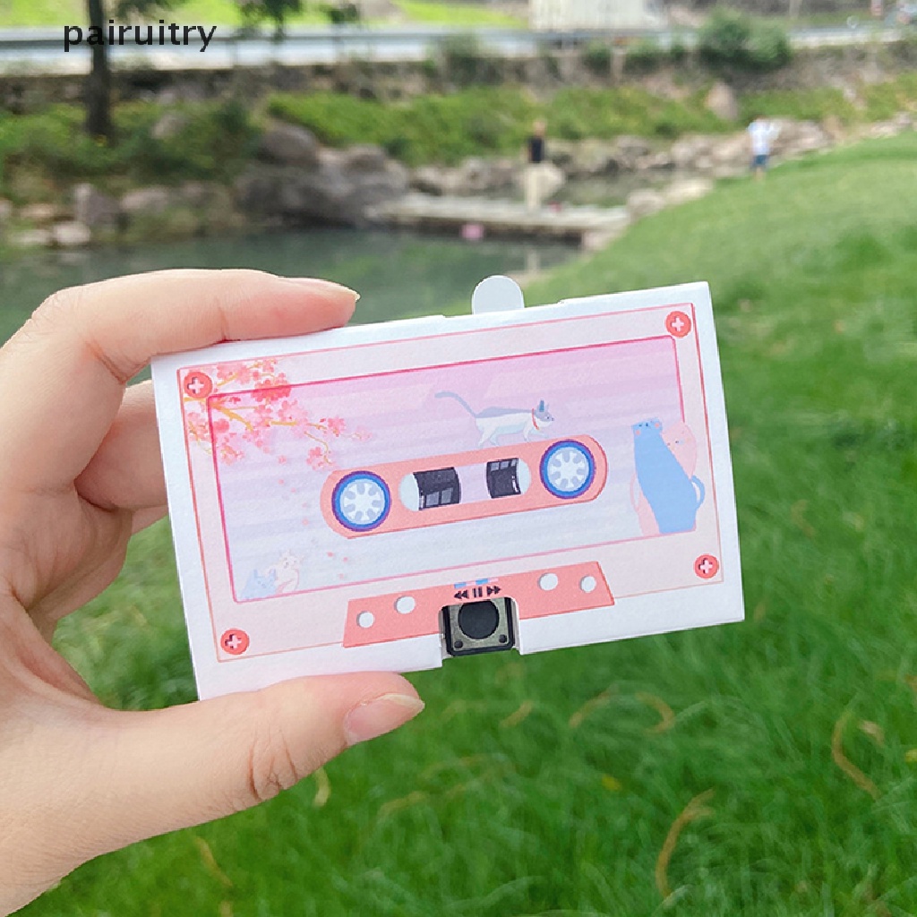 Prt 1Pcs Rekaman Suara Kartu Musik Hadiah Ulang Tahun Pacar Pacar Valene Day Couple Gift PRT