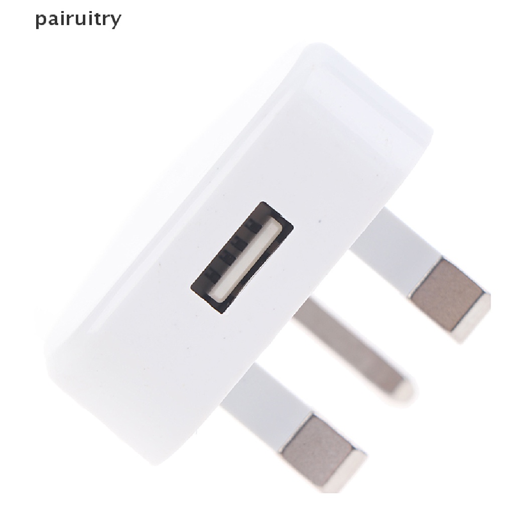 Prt Speedy Fast 1port USB Charger 3pin Colokan Listrik UK Adaptor Colokan Dinding ORIGINAL PRT