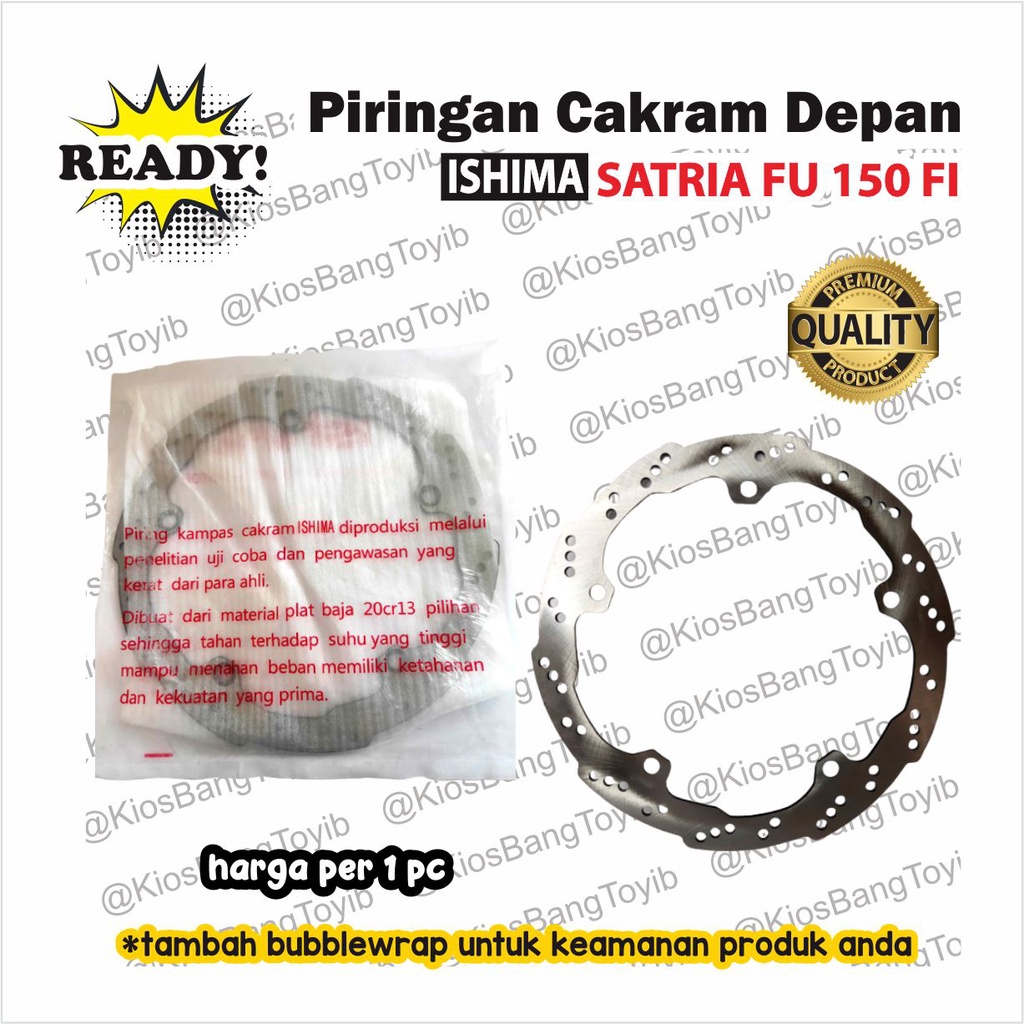 Piringan Cakram Depan Suzuki Satria FU 150 FI (Ishima)