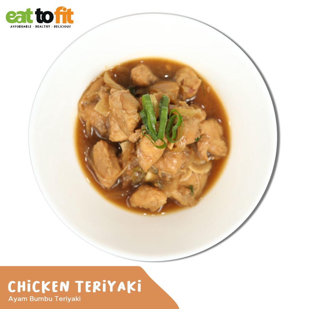 EAT TO FIT  CHICKEN TERIYAKI - 90 gr / FROZEN FOOD MAKANAN DIET