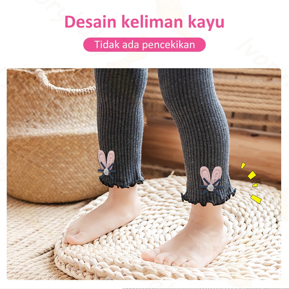 Ivorybaby Legging bayi anak perempuan katun Celana panjang anak cewek Leging bayi anak cewek