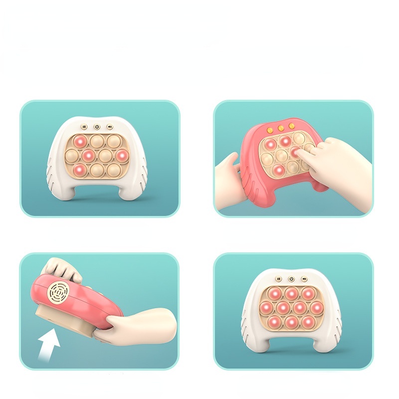 Mesin Game Dorong Cepat Anak Tekan Dekompresi Alat Ajaib Kearifan Anak Laki-Laki Dan Perempuan Memukul Mainan Tikus Tanah