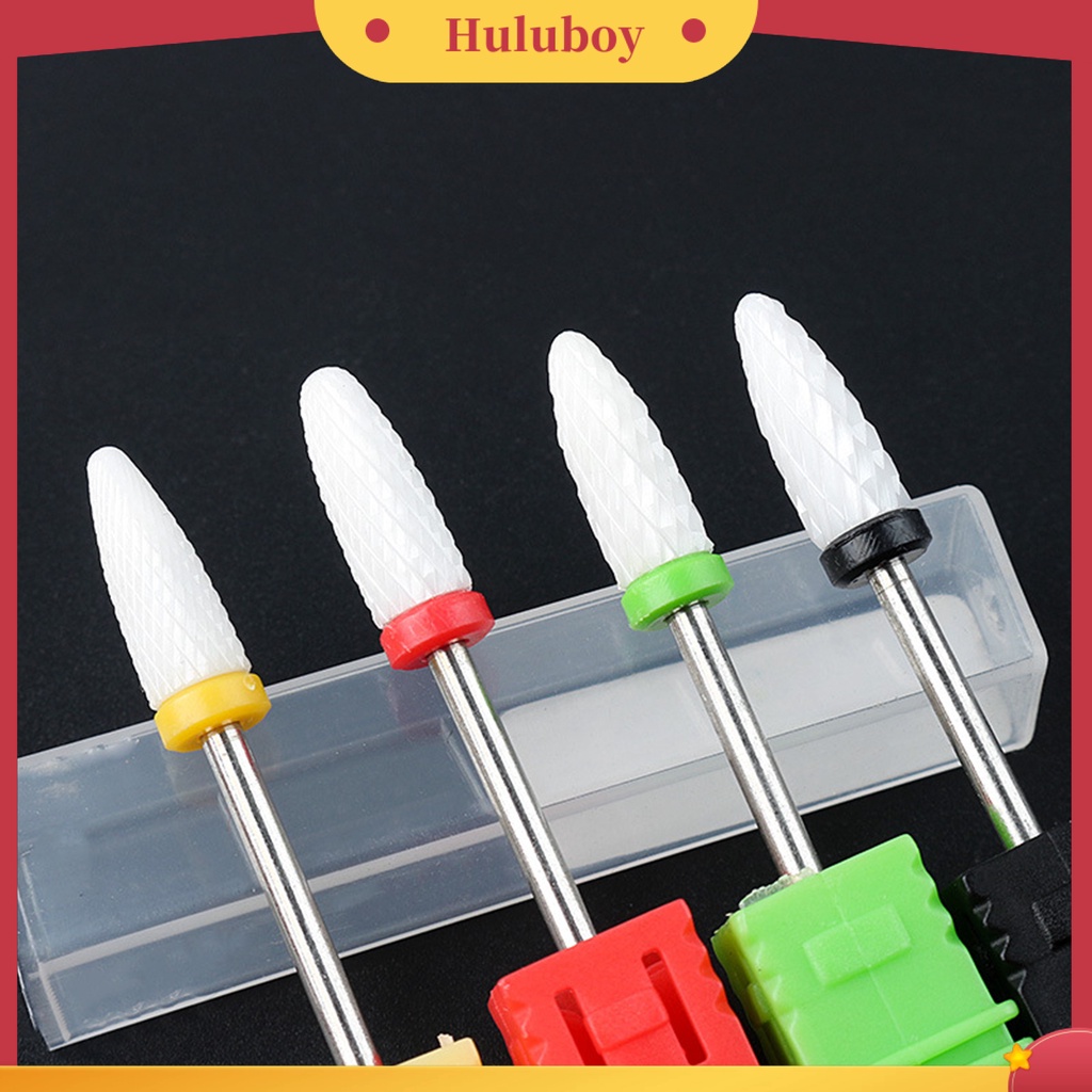 {In Stock} 2.35mm Grinder Drill Tajam Tahan Aus Menghapus Cepat Padat Reusable Polished Nail Surface Anti Gores Polishing Menghapus Mata Bor Kuku Kutikula Untuk Salon