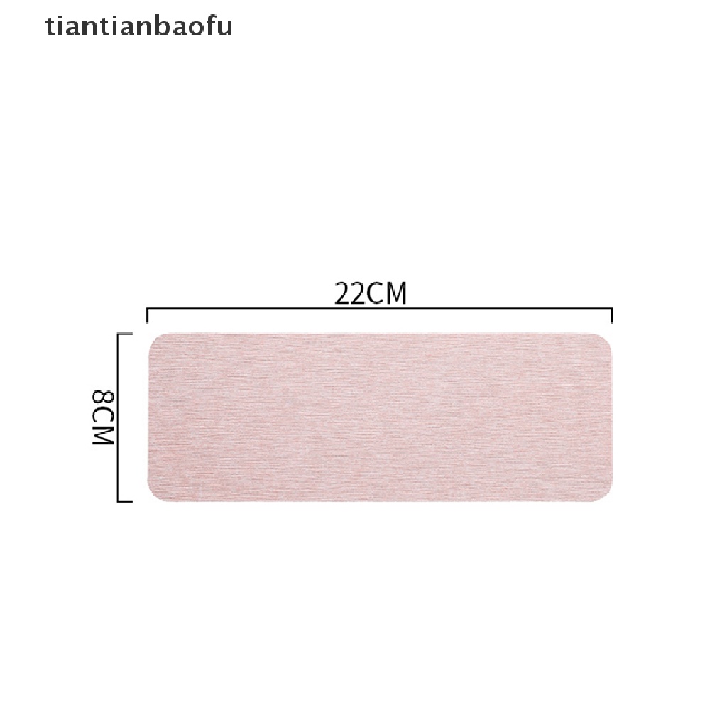 [tiantianbaofu] Home Diatomite Mat Alas Penyerap Air Tahan Panas Coaster Diatomaceous Earth Kitchen Sink Faucet Mat Non Slip Cepat Kering Butik