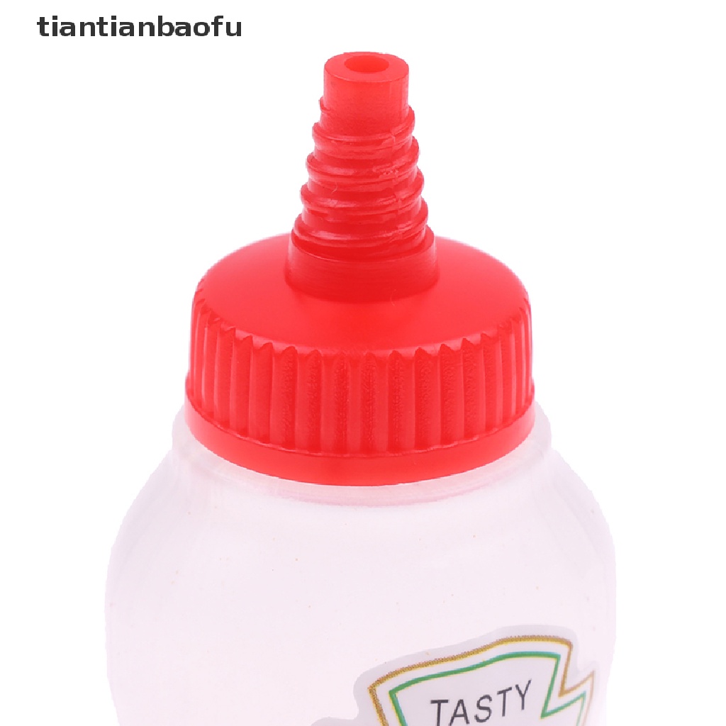 [tiantianbaofu] 3pcs Botol Remas Saos Mini Portable Botol Bumbu Sub-Botol Plastik Butik