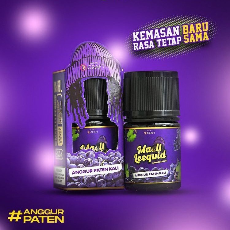 MAELL LEEQUID ANGGUR 60ML 3MG BY RCRAFT LIQUID