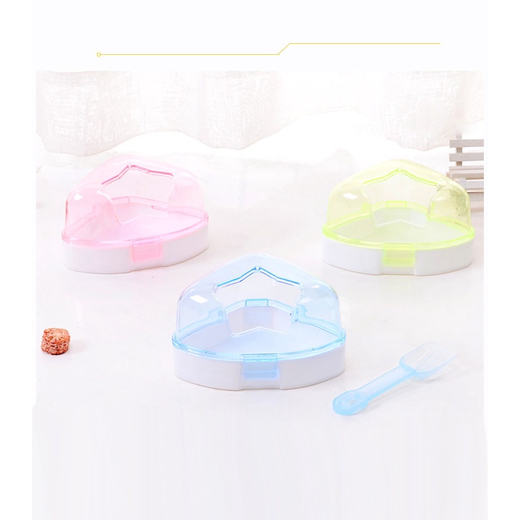 Tempat Mandi Model Segitiga Hamster Lucu