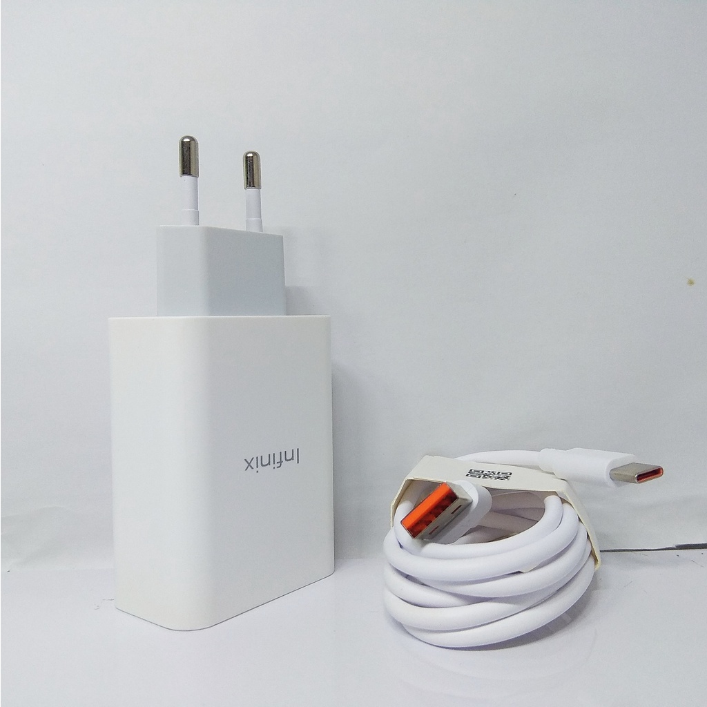 [ ORIGINAL U330XEA ]Travel Charger infinix 33W Charger Cas Pengisi Daya Infinix 33 Watt Charger infinix Type C Charger Infinix Fast Charging Original 100%