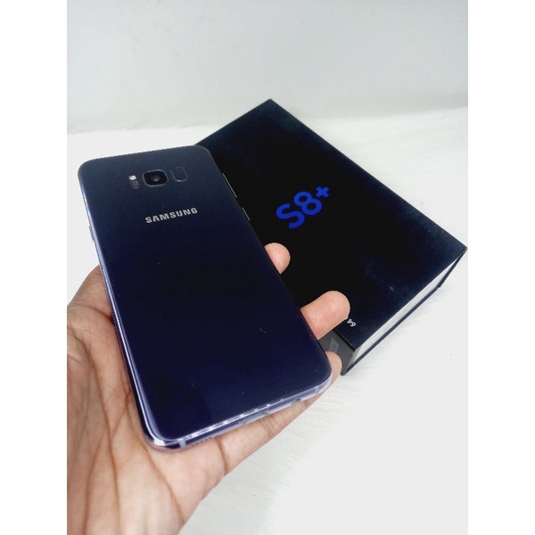 Samsung galaxy s8 plus elegant second resmi sein Indonesia 64gb hp handphone second seken bekas berk