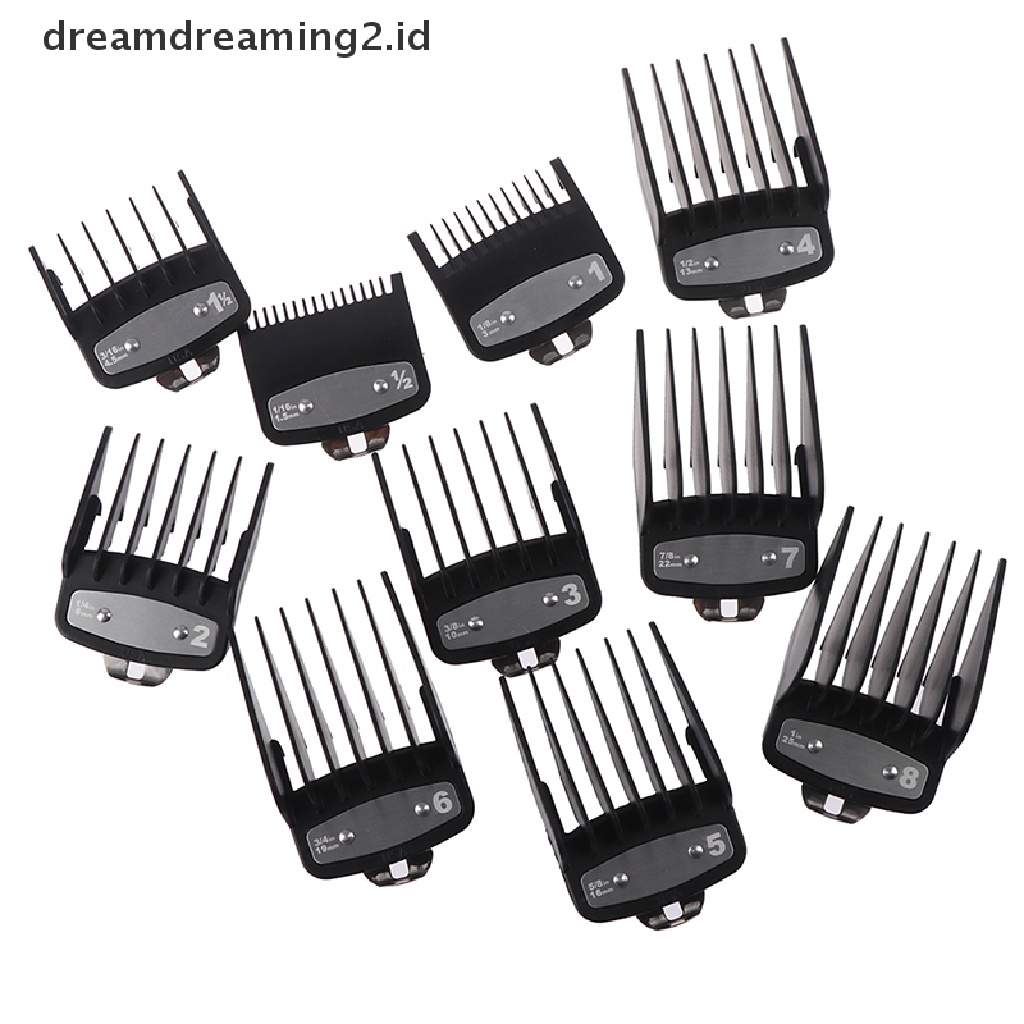 (hot) 1x Hair Clipper Limit Comb Guide Alat Cukur Rambut Ukuran Tempel Pengganti Barber//