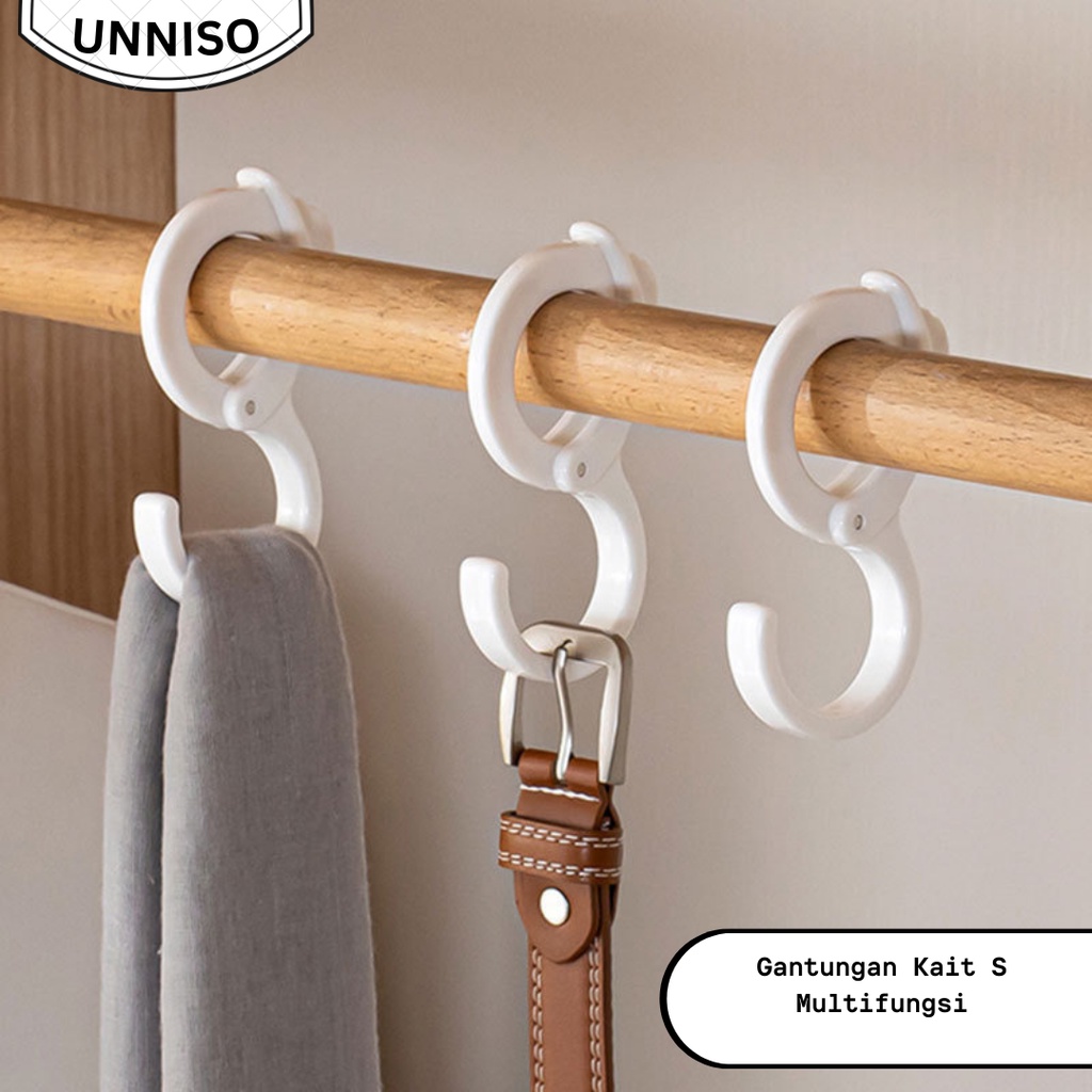 UNNISO - Gantungan Kait S Multifungsi