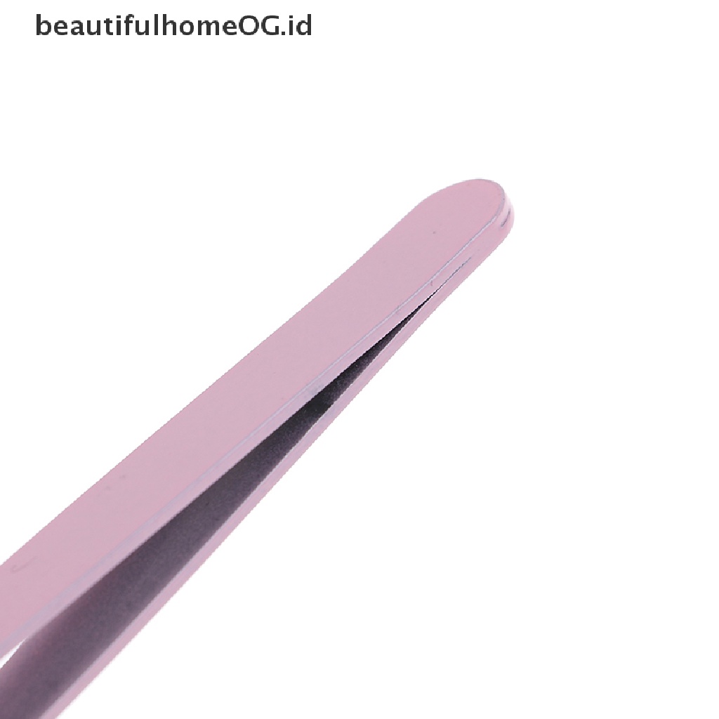 // Lebaran// Profesional Bermanfaat Kecantikan Alis Rambut Miring stainless steel tweezer  **