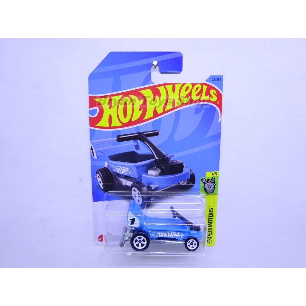 Hot Wheels Draggin Wagon Biru