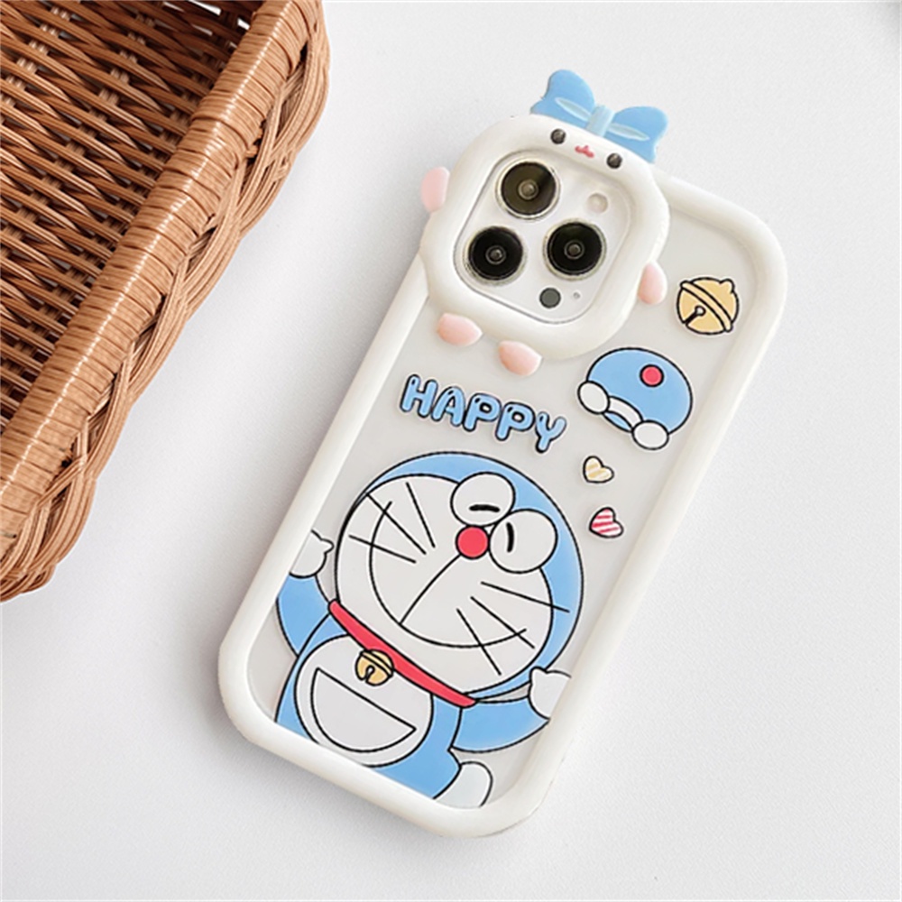 Casing Imut Redmi Note11 Pro Note 11S 10C 10A 10 9C 9A 9T 9 Note10 5G 10s Note9 Note8 Poco X3 NFC M3 Doraemon Dan Hello Kitty Phone Cover