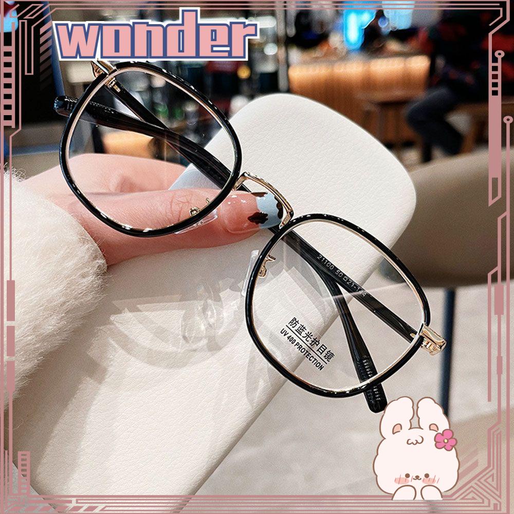 Wonder Anti-Blue Light Kacamata Kantor Portable Tahan Lama Ultra Light Frame