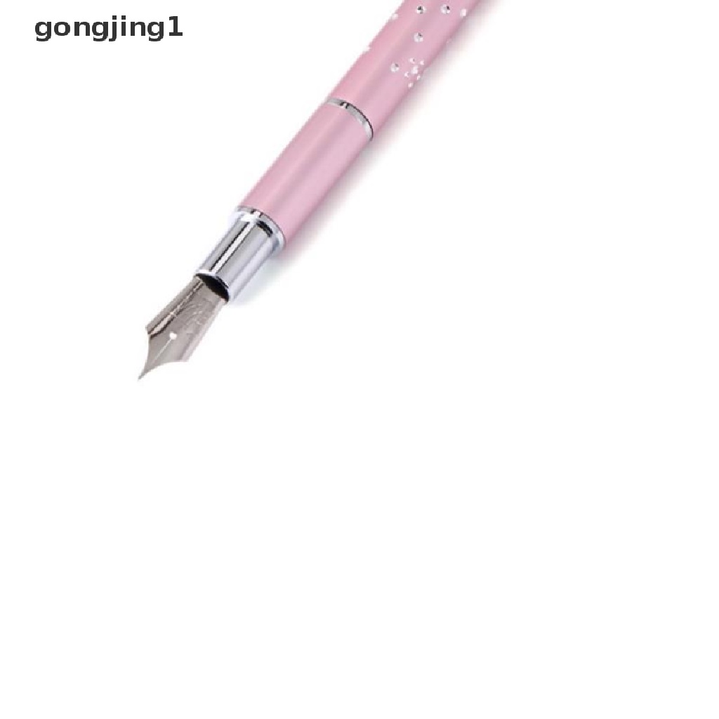 Ggg 6kepala Stainless Steel Dotg Pulpen UV Gel Pager Liner Pen Nail Art Tools ID