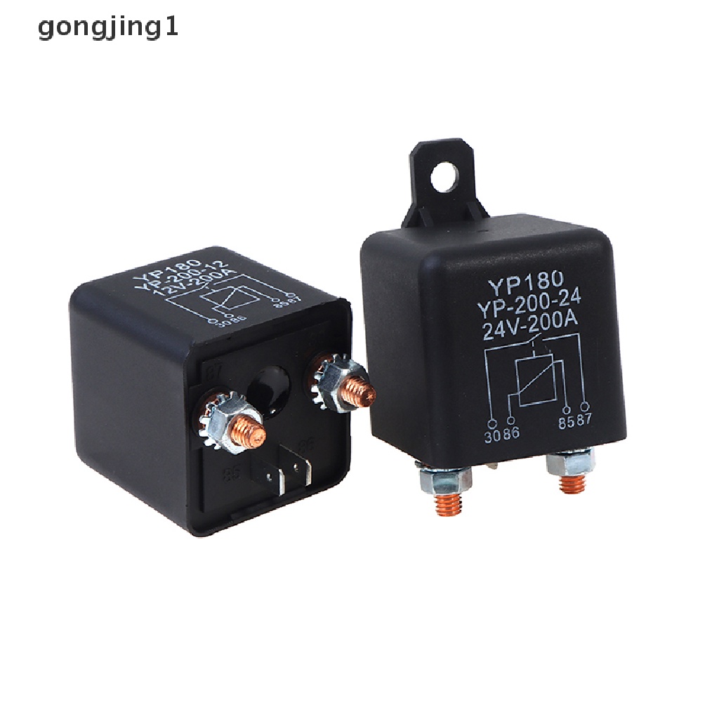 Ggg Starg Relay 200A 100A 12V/24V Power Otomotif Heavy Current Start Relay ID
