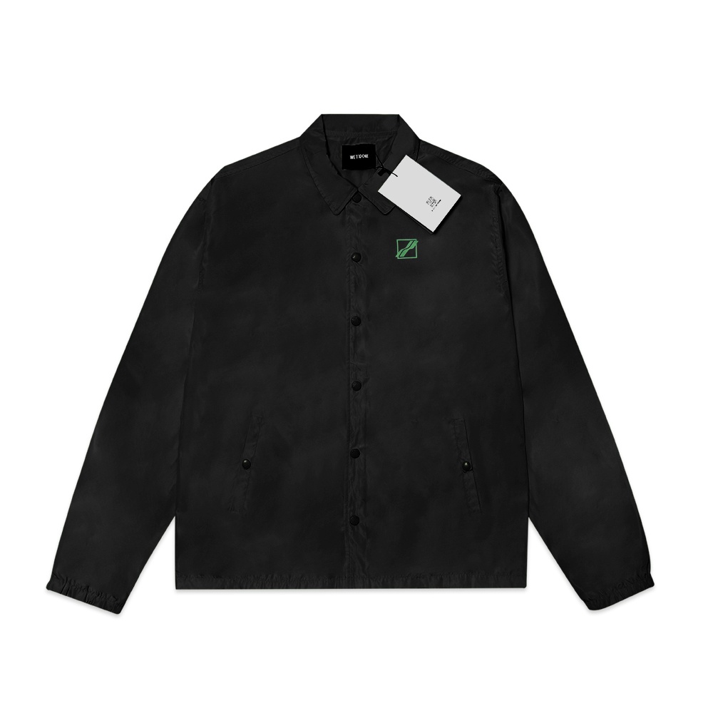 We11done Windbreaker Jacket Black