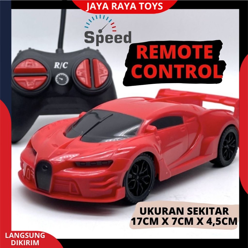 Mainan Mobil Remote Control Berlampu Sedan lampu 3D RC Car Famous Top Speed Up Racing Rally TERBARU